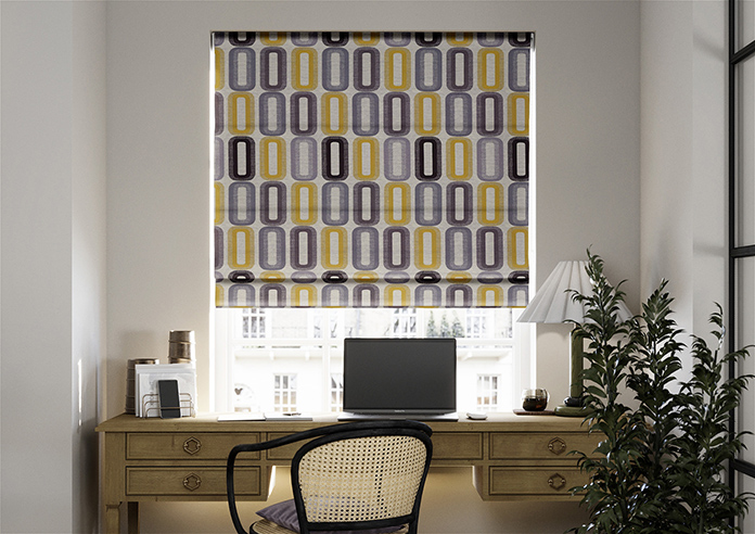 Soho, Ochre - Roman Blind - Image 3